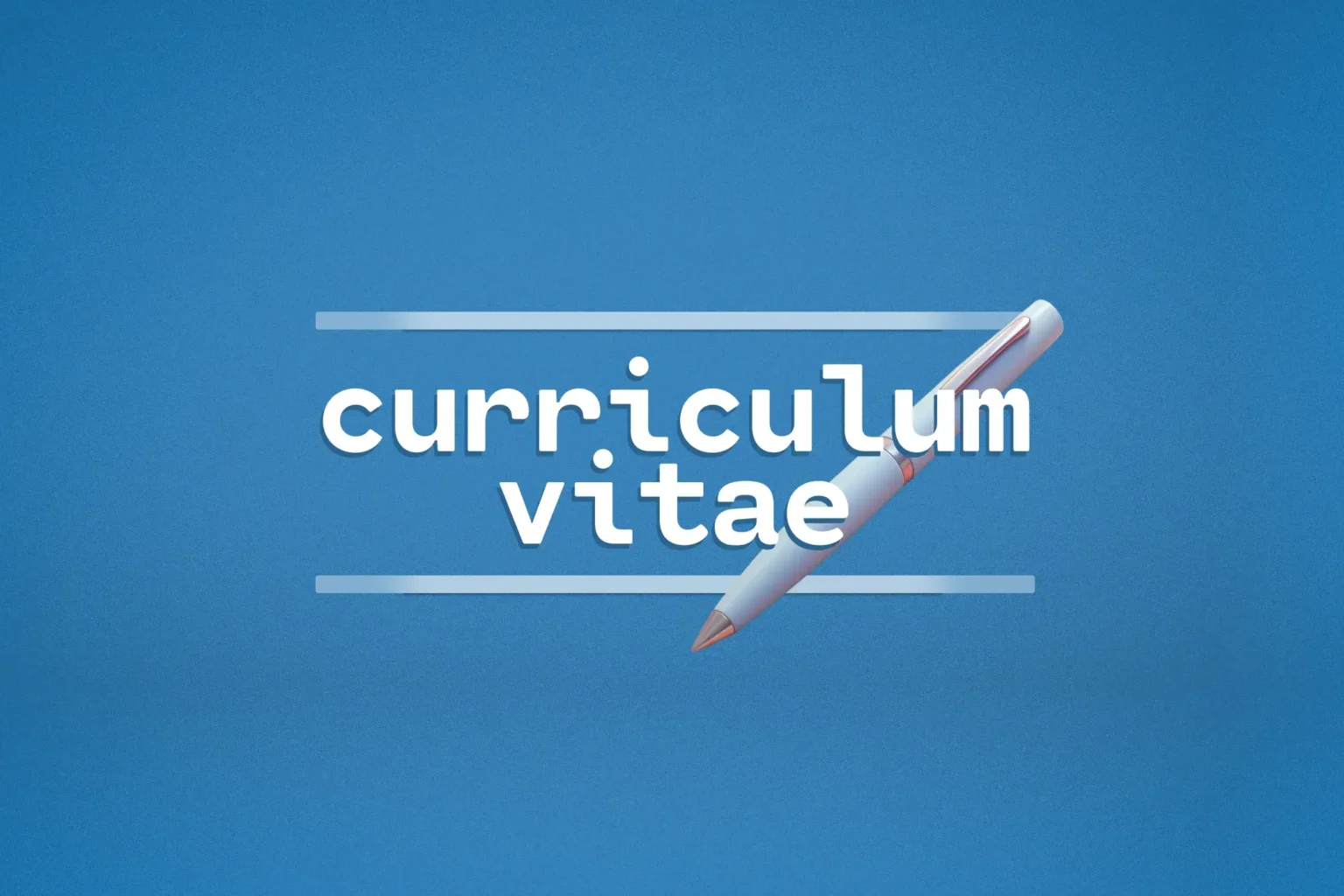 curriculum vitae