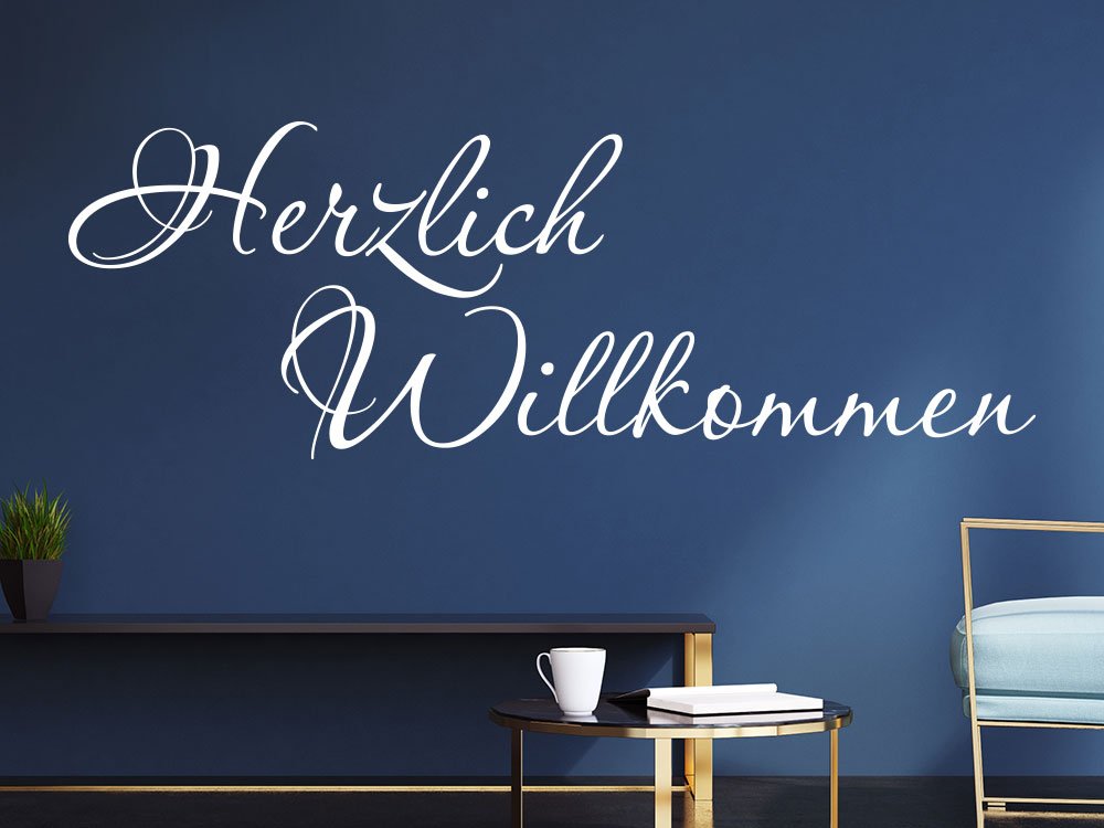 herzlich willkommen